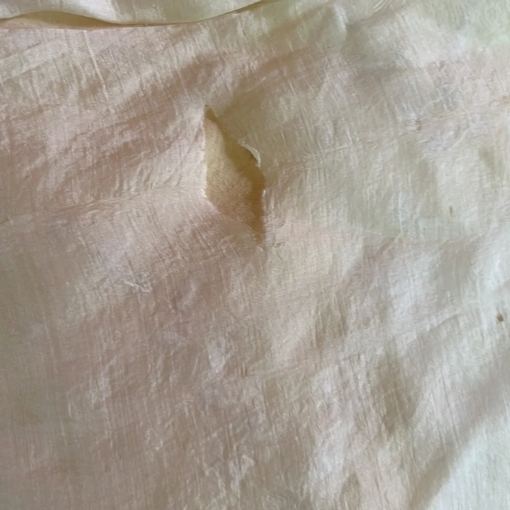 Vintage Embroidered European Sham Light Yellow Color; Beautiful in a Bedroom - Picture 8 of 10